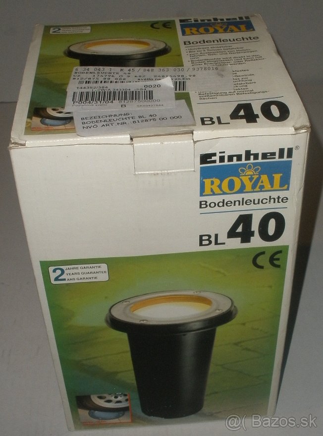 Svetlo do dlažby a terénu- znížená cena - 2