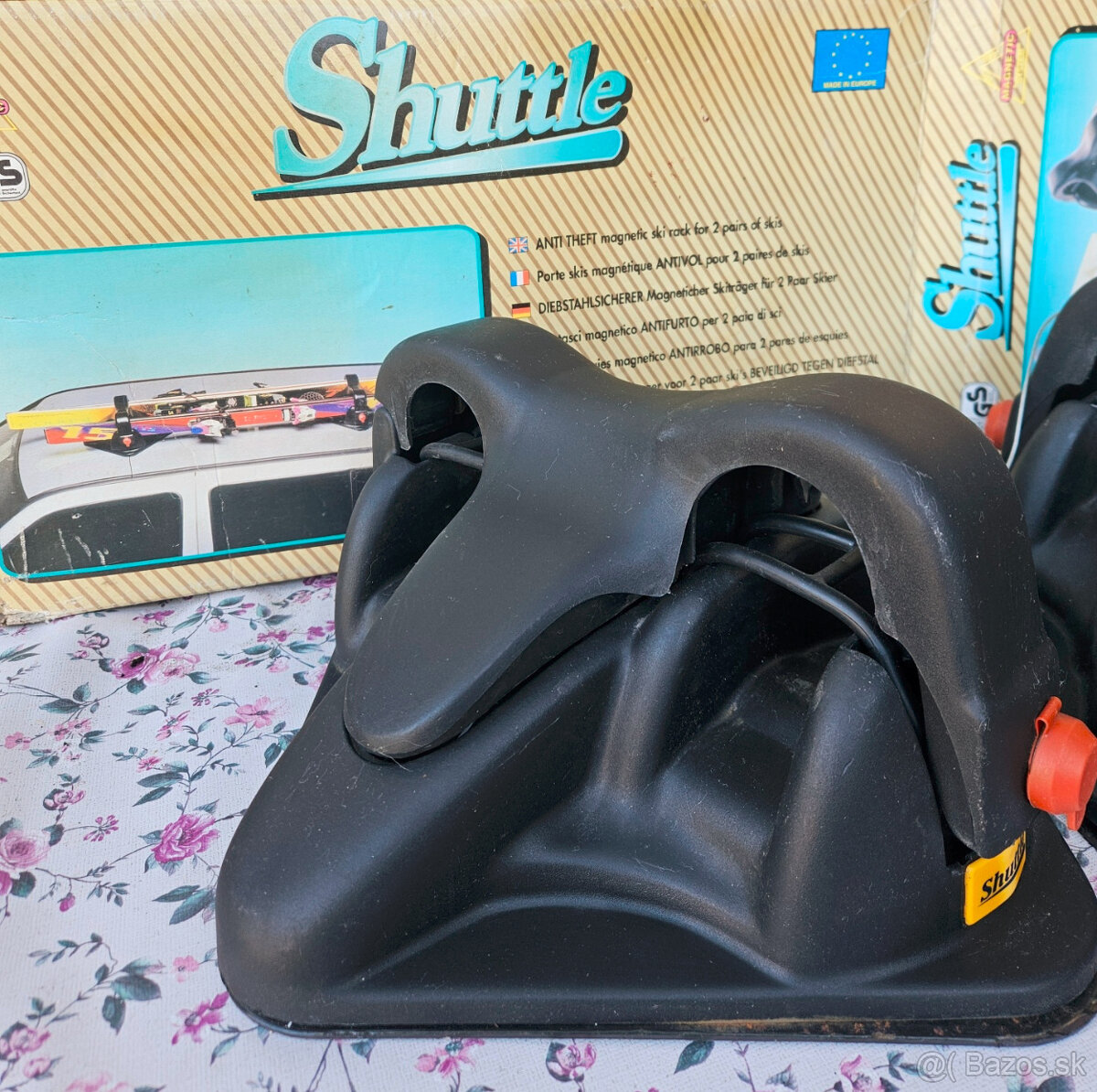 Predám kvalitný strešný nosič na lyže - 2