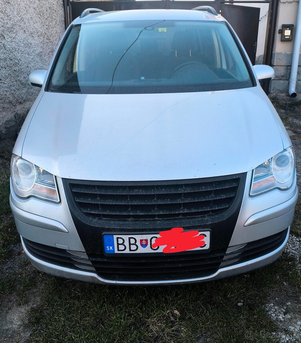 VW Touran 1.9TDi, 77 kW, 7 miestne - 2
