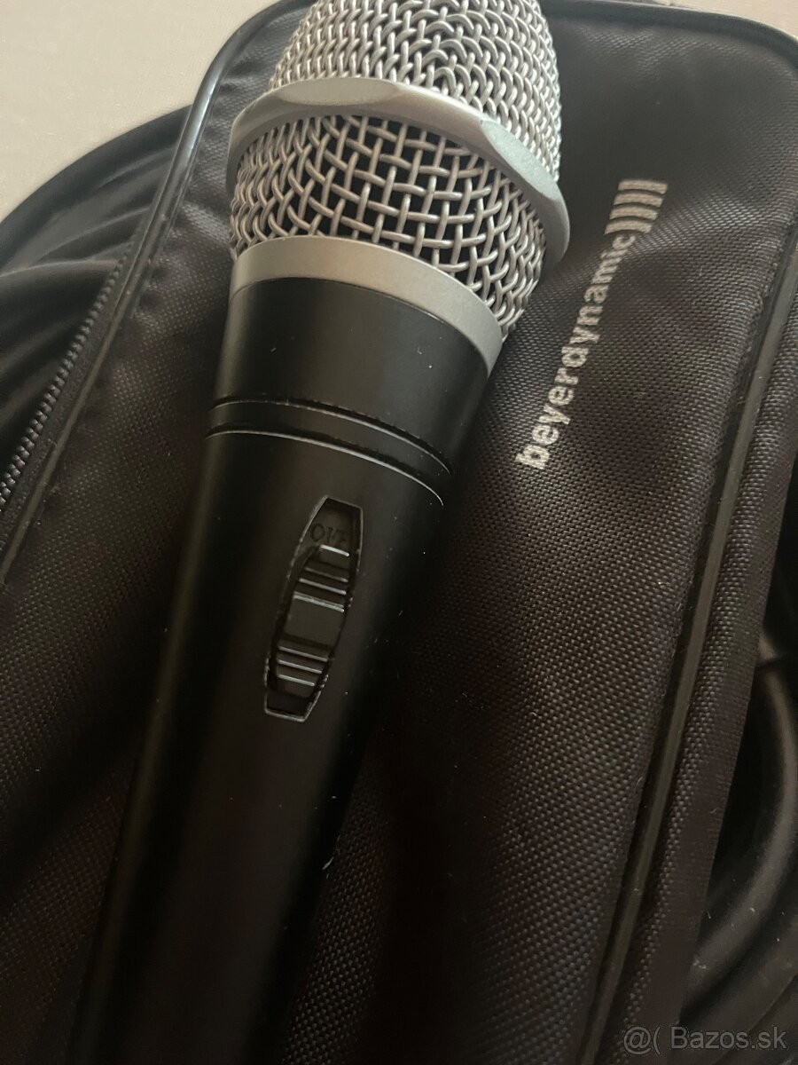Mikrofon Bayerdynamic + stojan a káble - 2