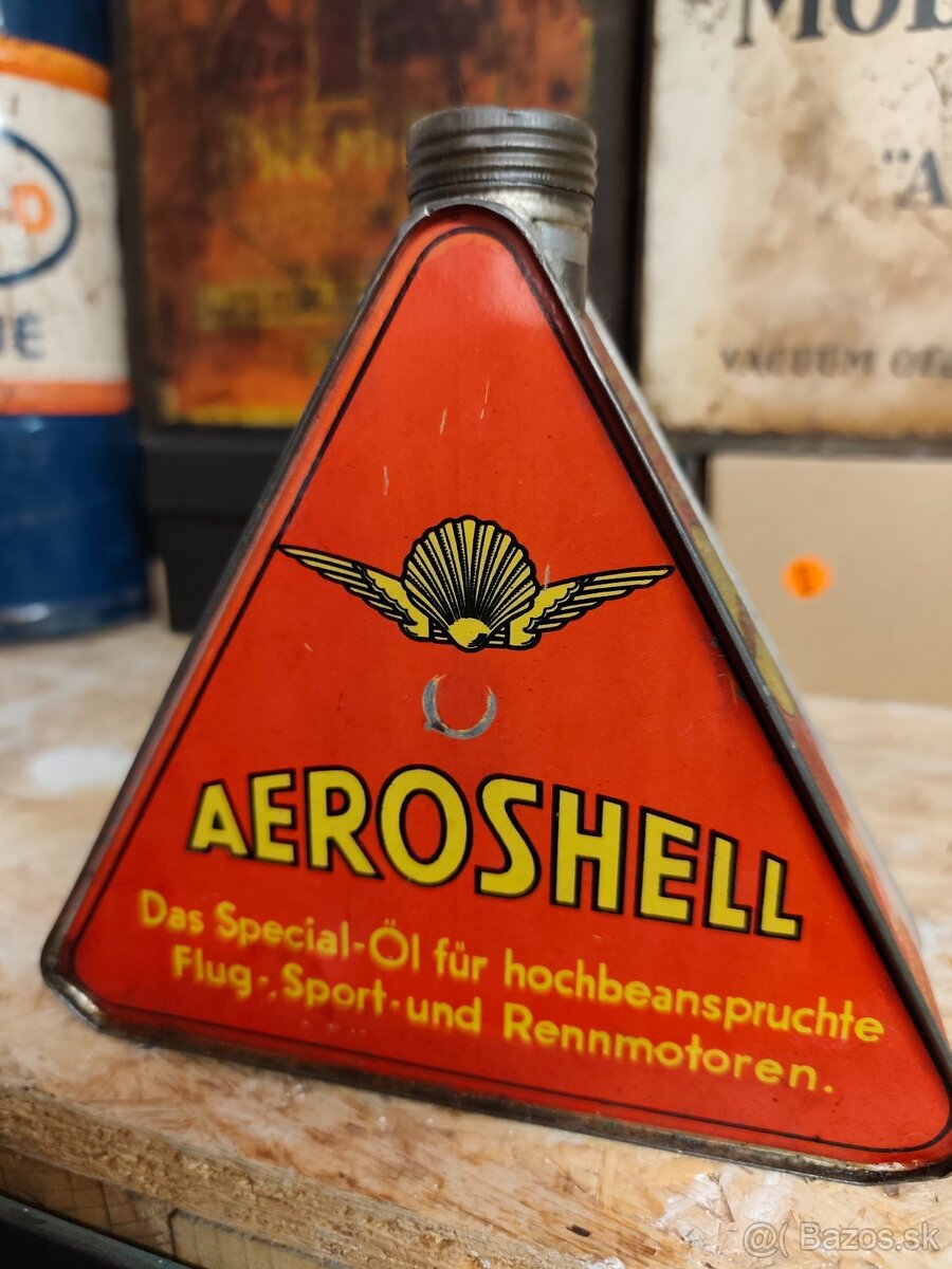 Originál plechovka Aeroshell 2 - 2