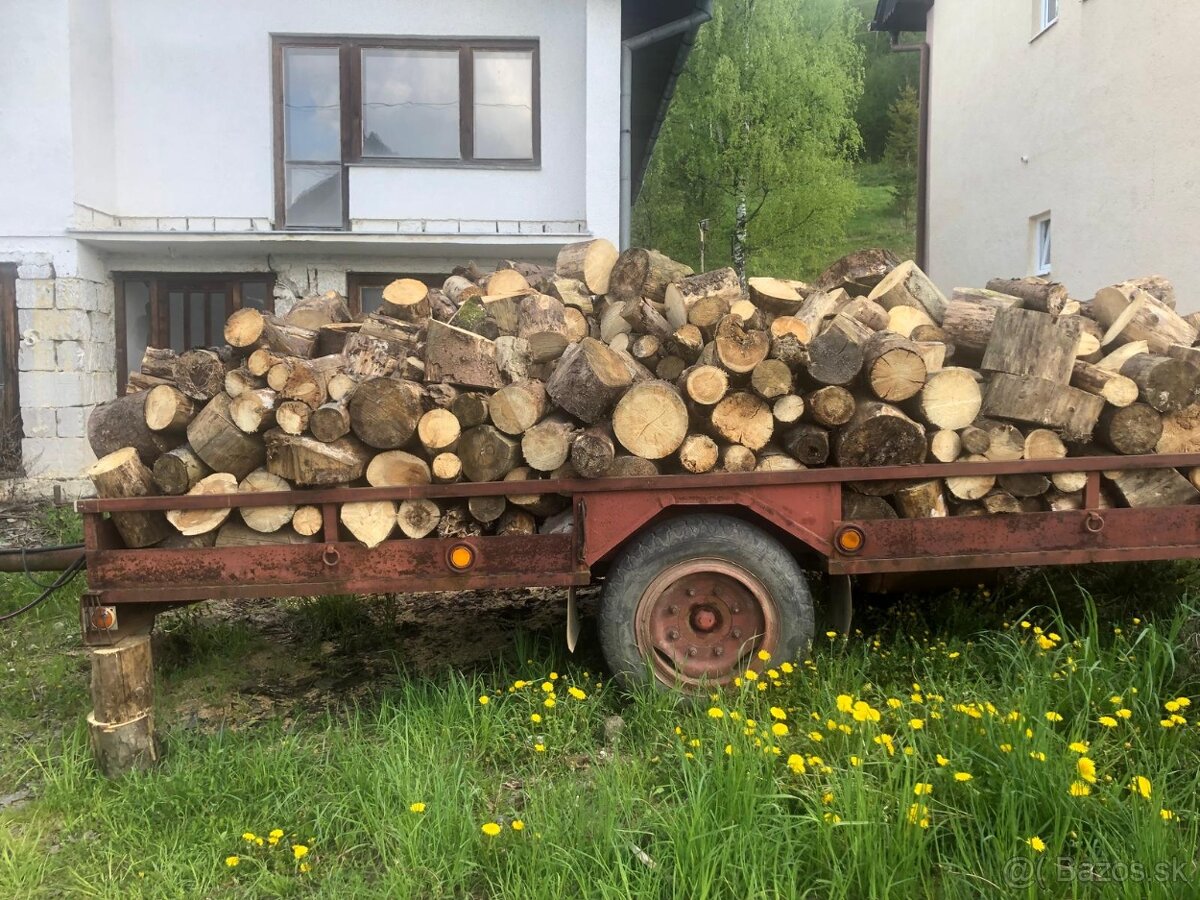 Vlečka platoňák za traktor 5x2m - 2