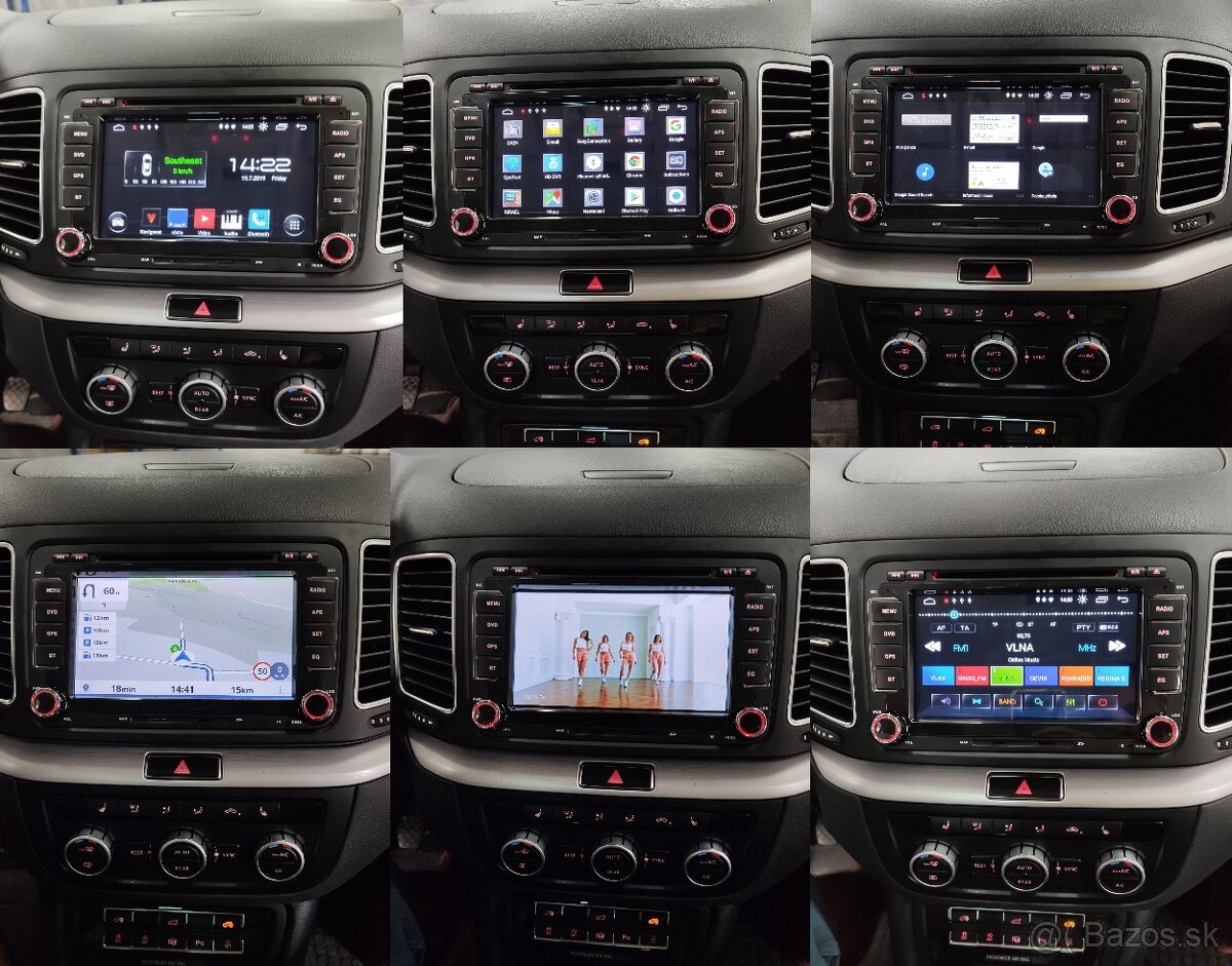 PREDAJ - MONTÁŽ GPS 2DIN AUTORÁDIÍ s ANDROIDOM - 2