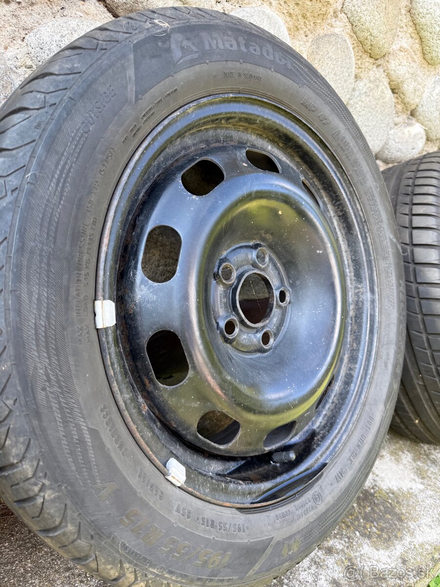 Disky s pneumatikami 195/55R15 - 2
