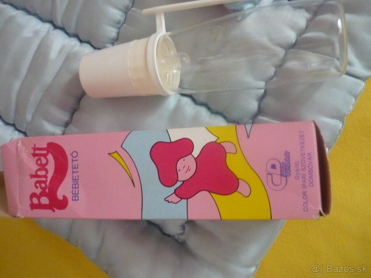 Retro zbeerateľské potreby pre kojencov. - 2