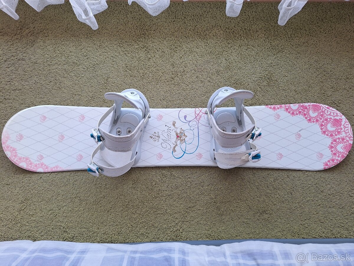 Snowboard Head 130 cm a topanky - 2