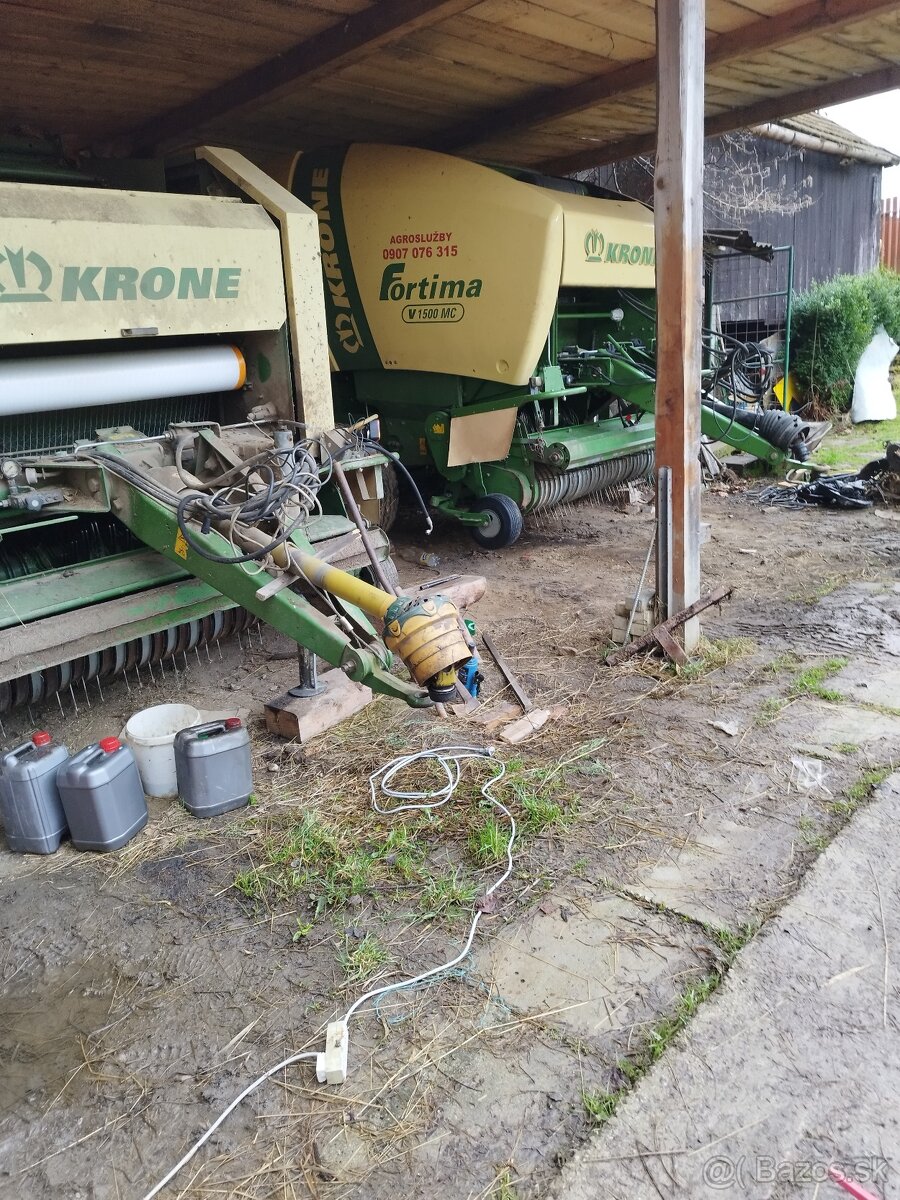Predám lis na seno Krone Fortima 1500 - 2