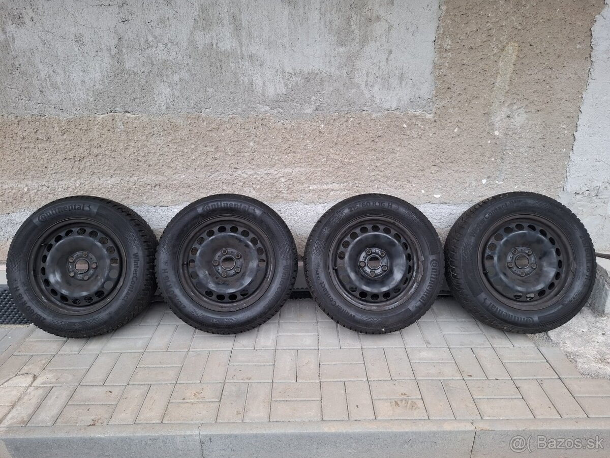 Zimna sada VWGROUP, Continental 215/60 R16,5x112,8 mm, 2024 - 2