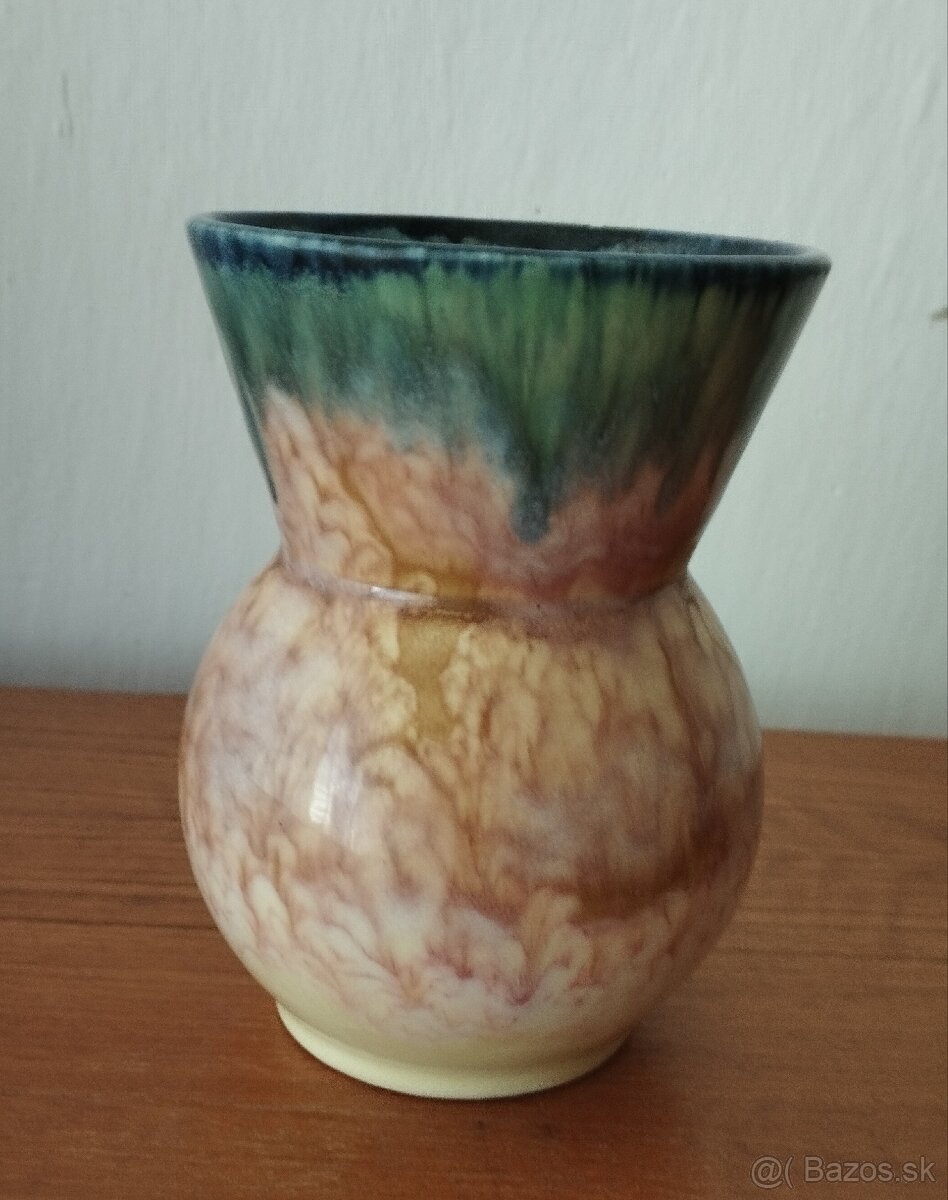 Starožitná, keramická váza - 2