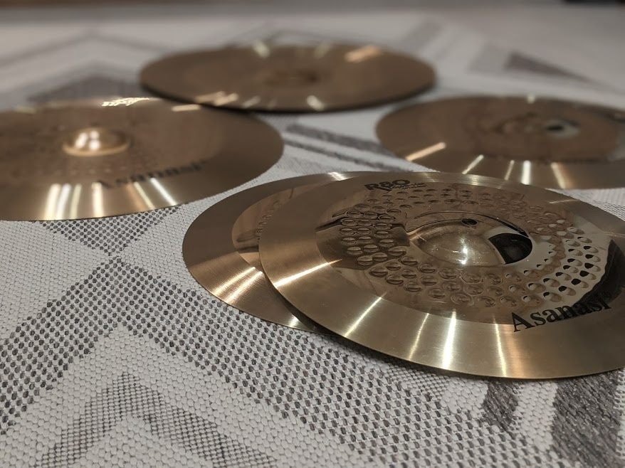 Činely, nová nepoužívaná sada - 2