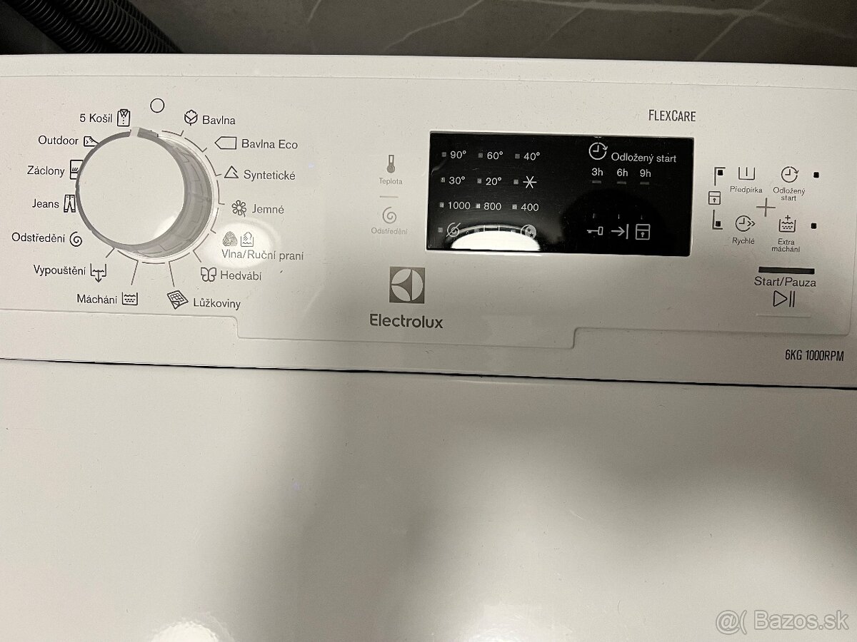 Electrolux EWT1062IFW – práčka s vrchným plnením - 2