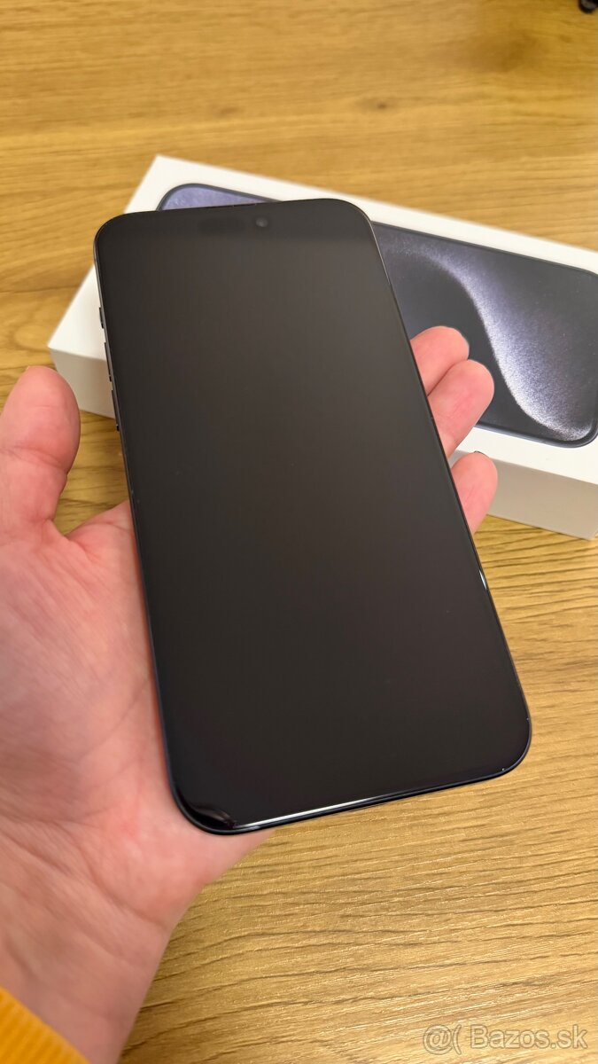 Predám iphone 15 pro max 256gb modrý - 2