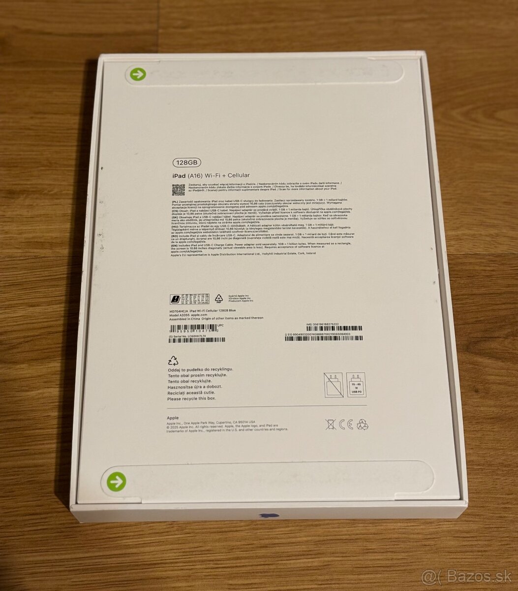 Apple Ipad (A16) Wi-Fi + Cellular - 2