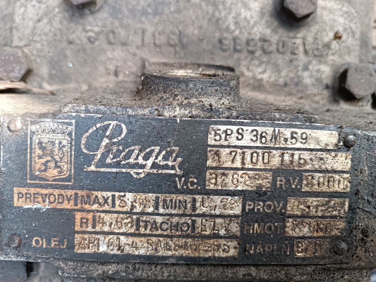 prevodovka Praga Daewoo Avia - 2