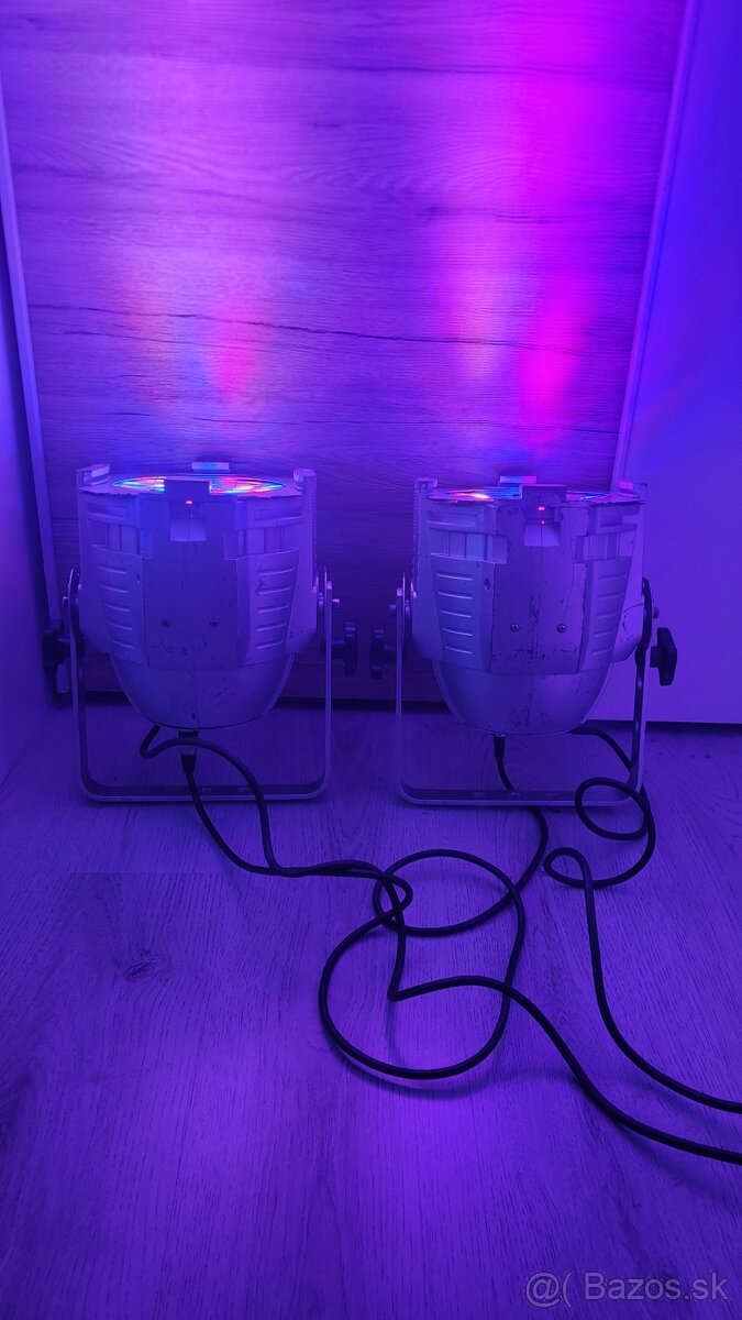 2 kusy Led par 100w Eurolite 25€ / ks - 2