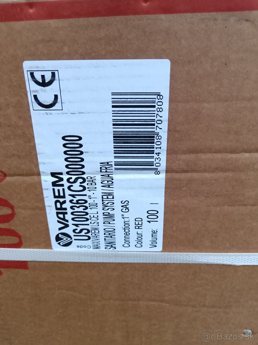 Tlakova nadoba Maxivarem LS 100 - 2