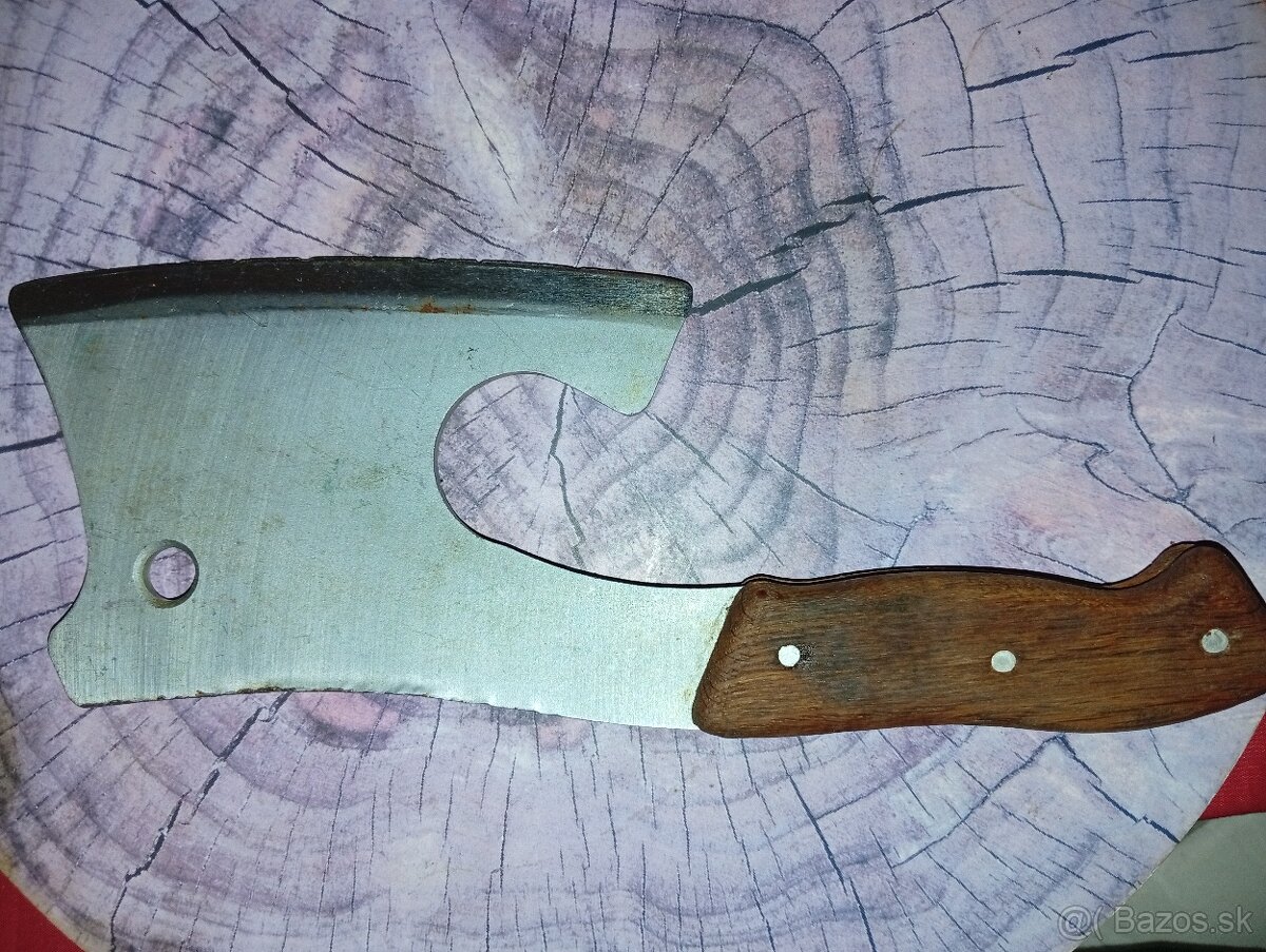 Starožitný sekac na mäso - 2
