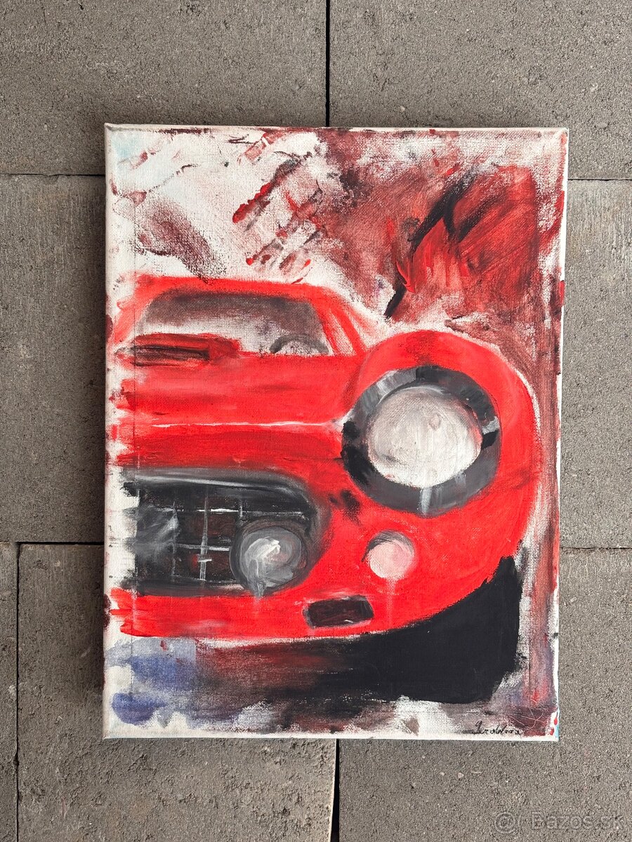Ručná maľba - Ferrari 250 GTO - 2