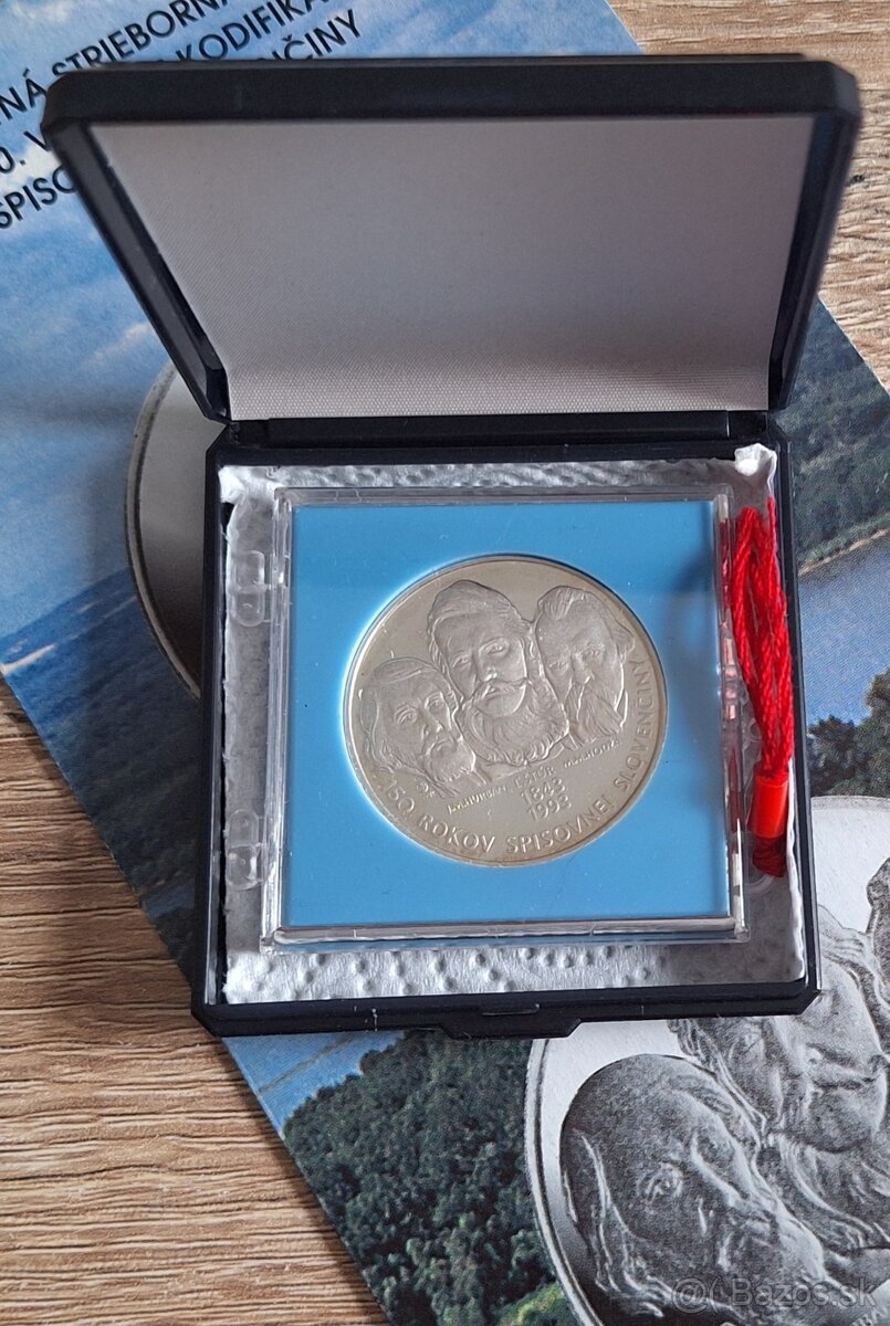 7 kusov 200 Sk proof mince - 2