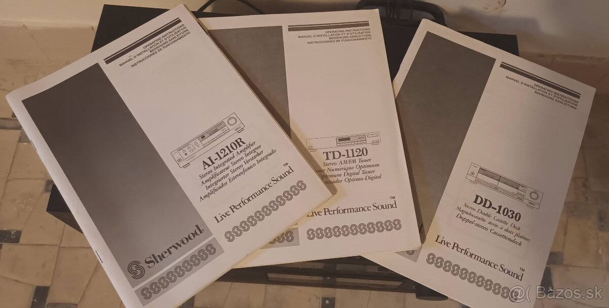 SHERWOOD HI-FI zostava - 2