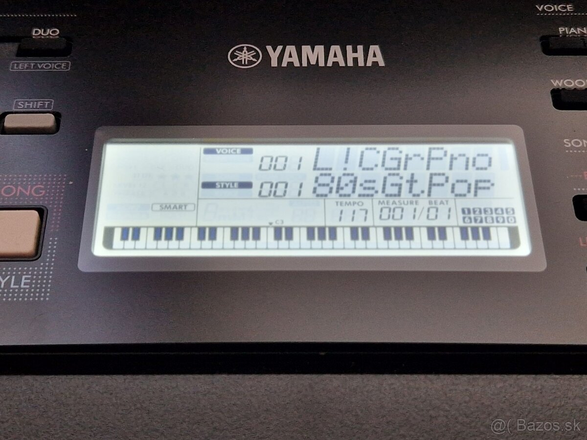 Yamaha PSR-E383 s príslušenstvom - 2