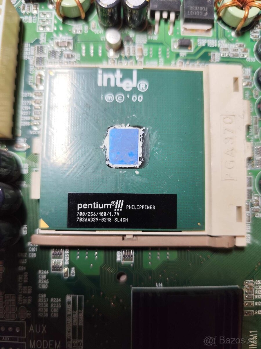 ✔️ Retro socket 370 mainboard QDI, P3, 128MB - 2