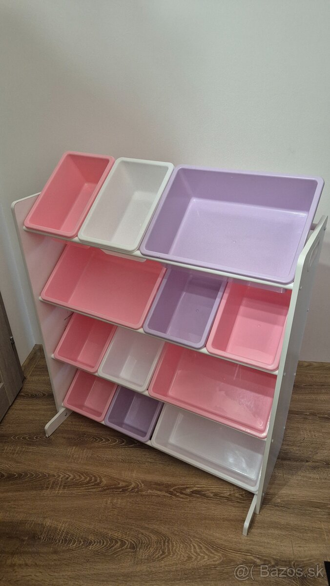 Kidkraft regál s úložnými boxmi - 2