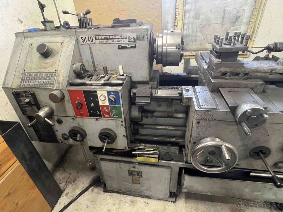 Hrotový soustruh TOS SU 40 (9368) - 2