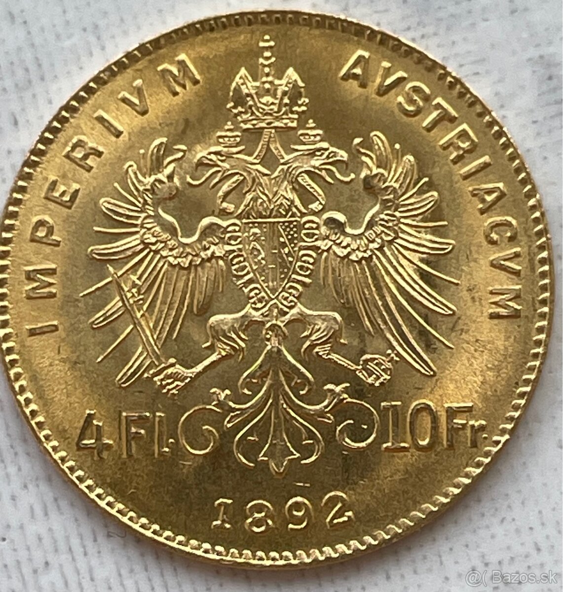 4 zlatnik 1892 - 2