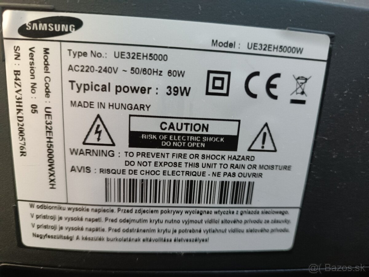 Televízor Samsung - 2