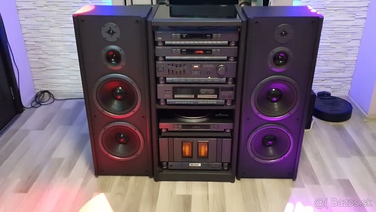 Výkonne repro Sharp CP-8800 375w - 2