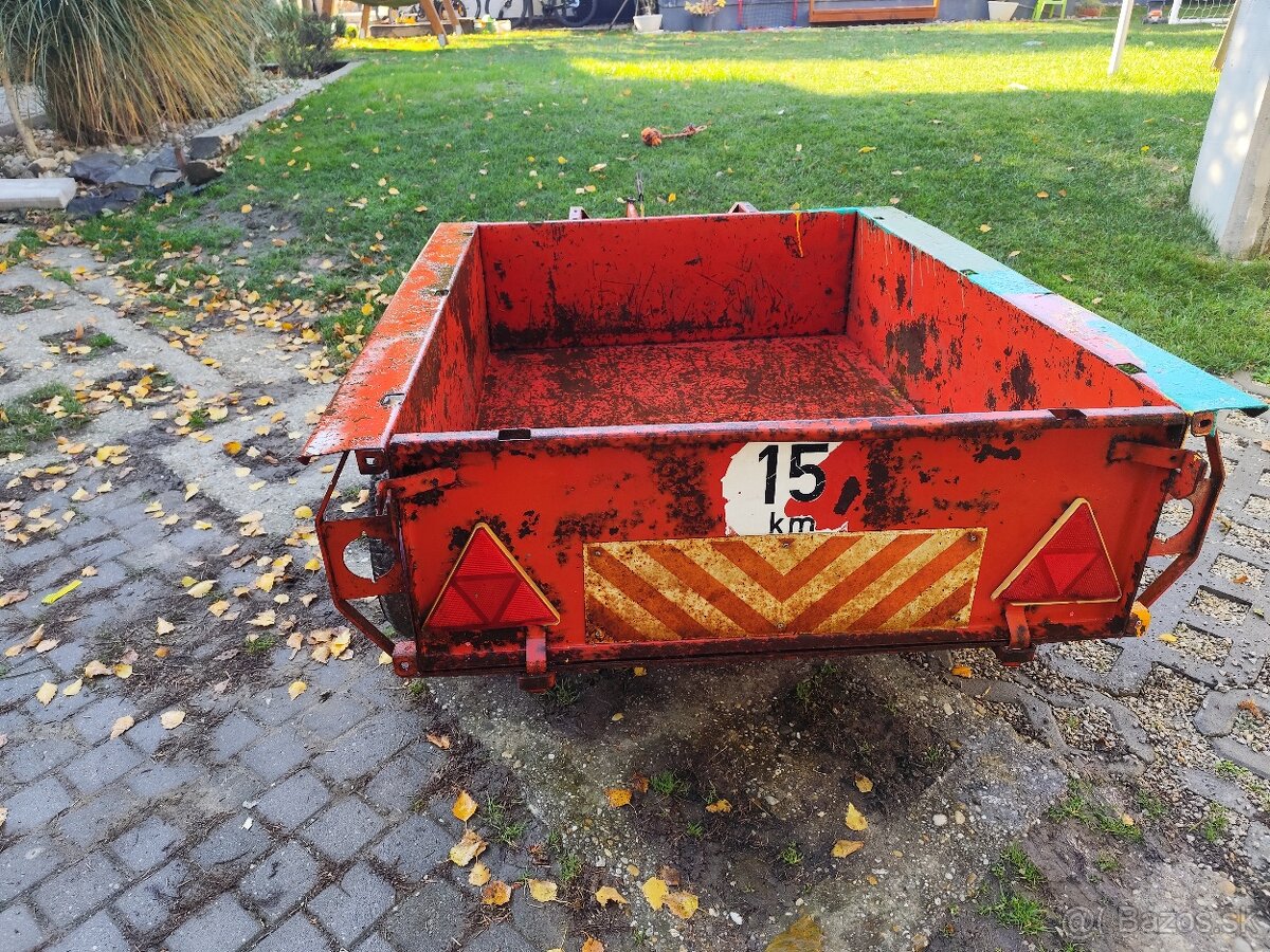 Prívesný vozík za malotraktor - 2