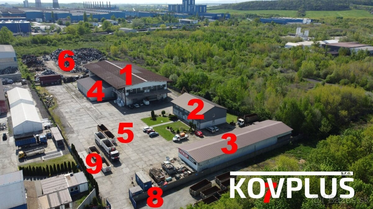 ✅ Priemyselný areál 25 000 m² - KOŠICE - TOP lokalita ✅ - 2