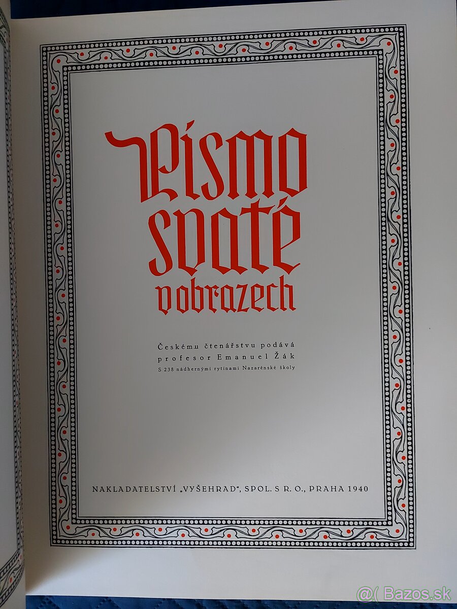 Písmo svaté v obrazech 1940 - 2