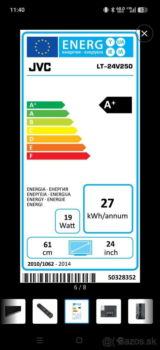JVC 24" JVC LT-24V250 - 2