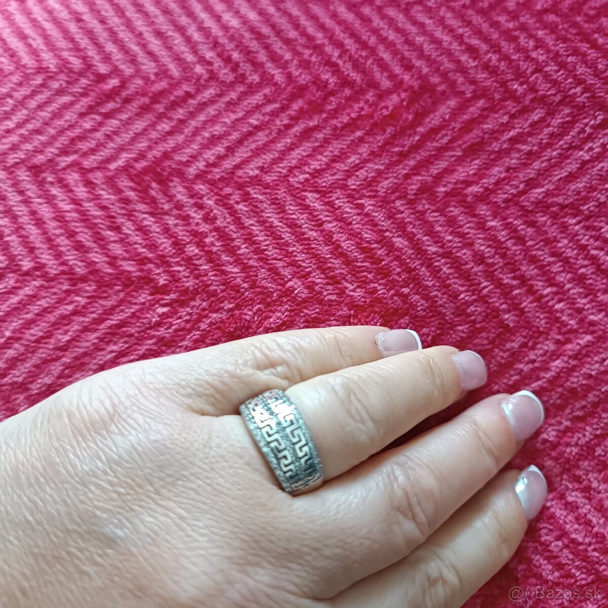 Strieborný prsteň - 2