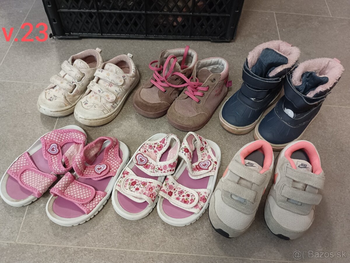 Obuv od veľkosti 20 do 25 - 2