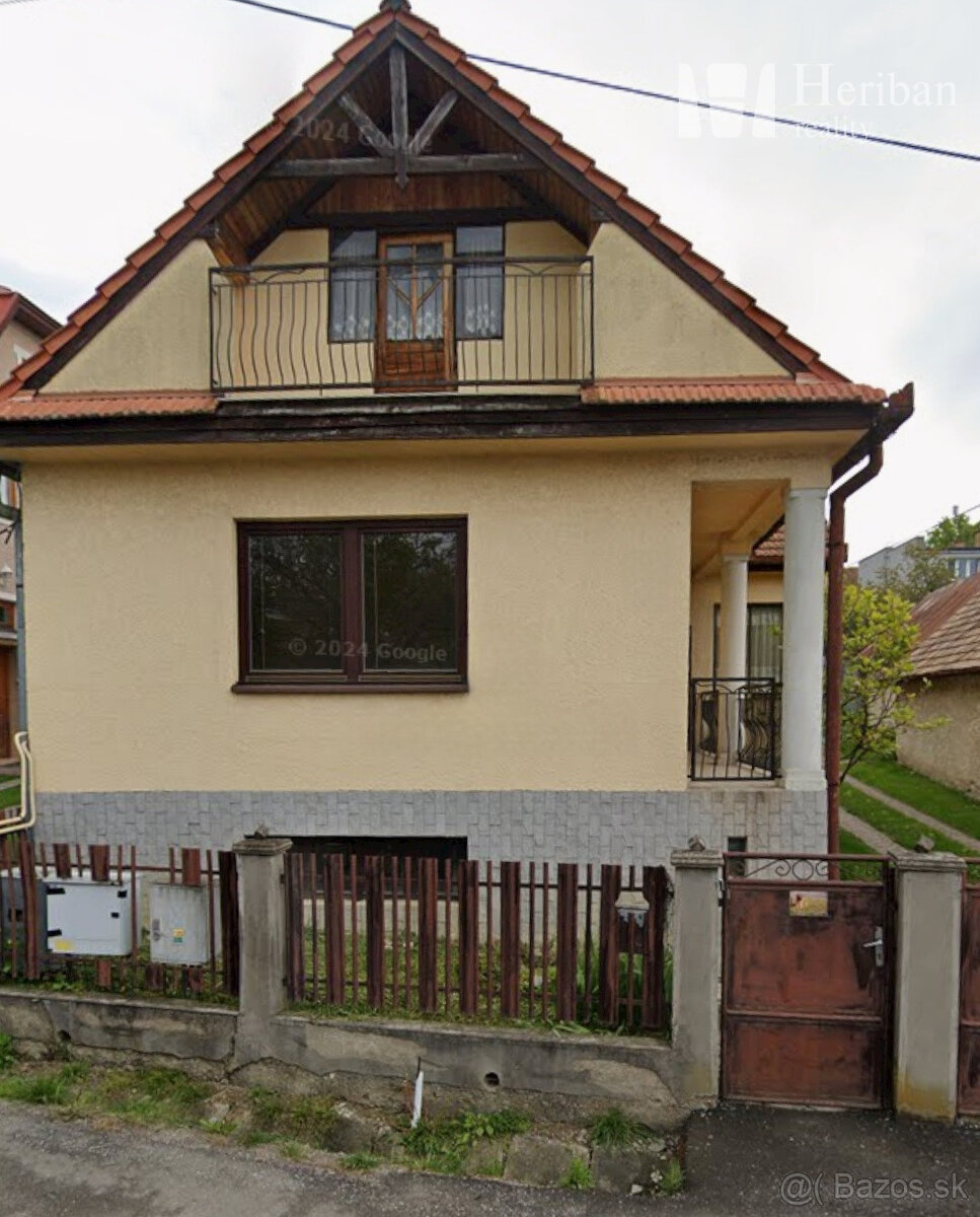 Vidiecky RD so 4-5izbami, 6,5 ár.pozemok, Lorinčík - 2