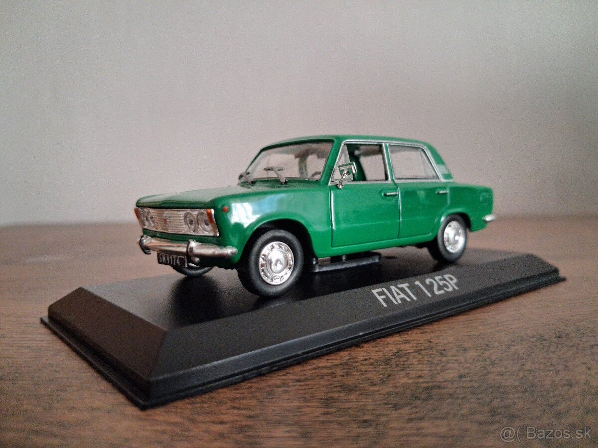 Model Fiat 125P 1:43 DeAgostini - 2