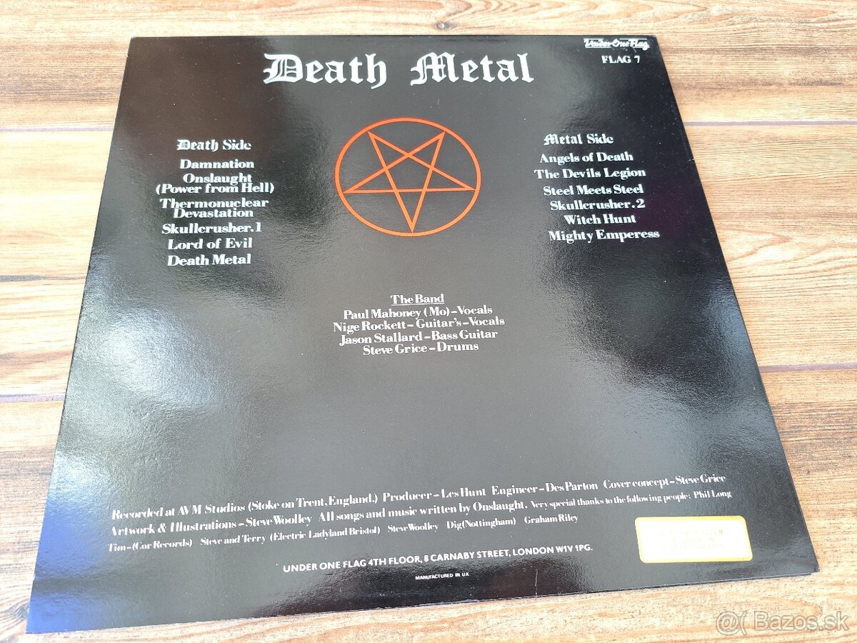 Lp ONSLAUGHT - Power from Hell - 2