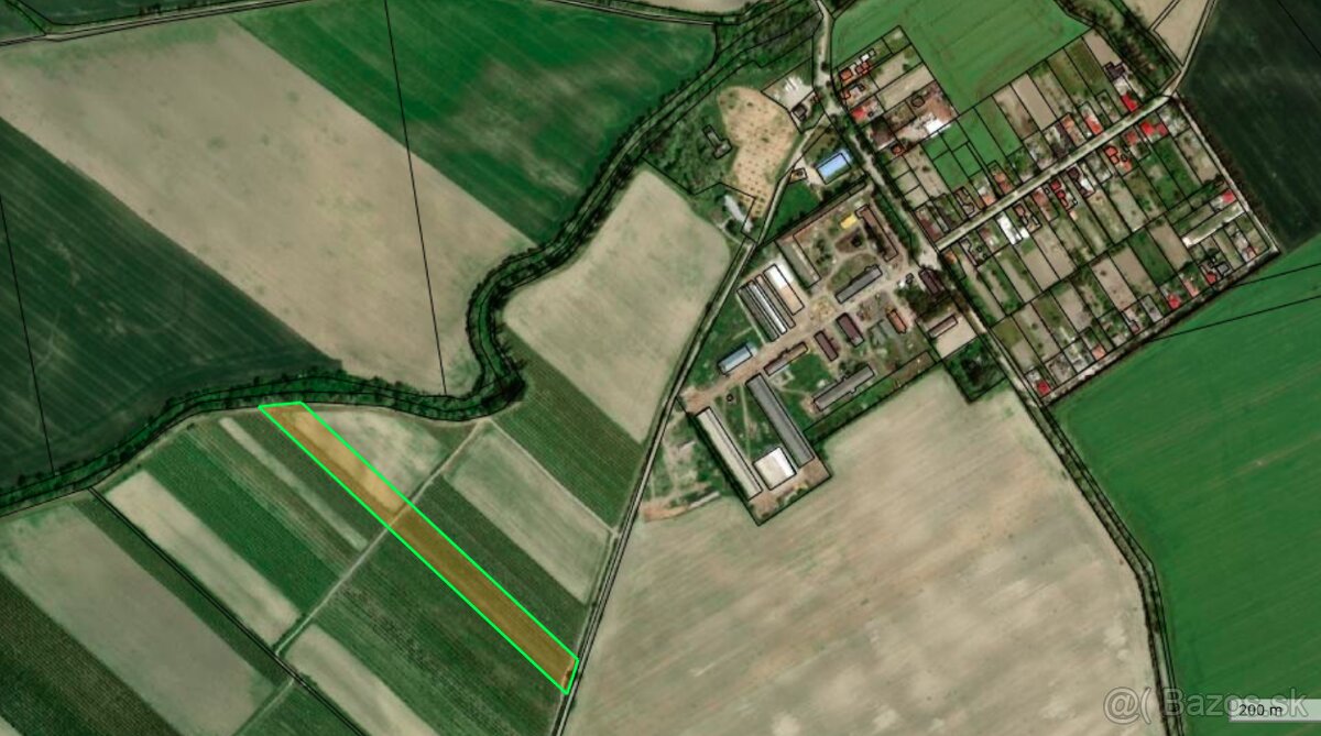 Na predaj – orná pôda, Horné Saliby - 2