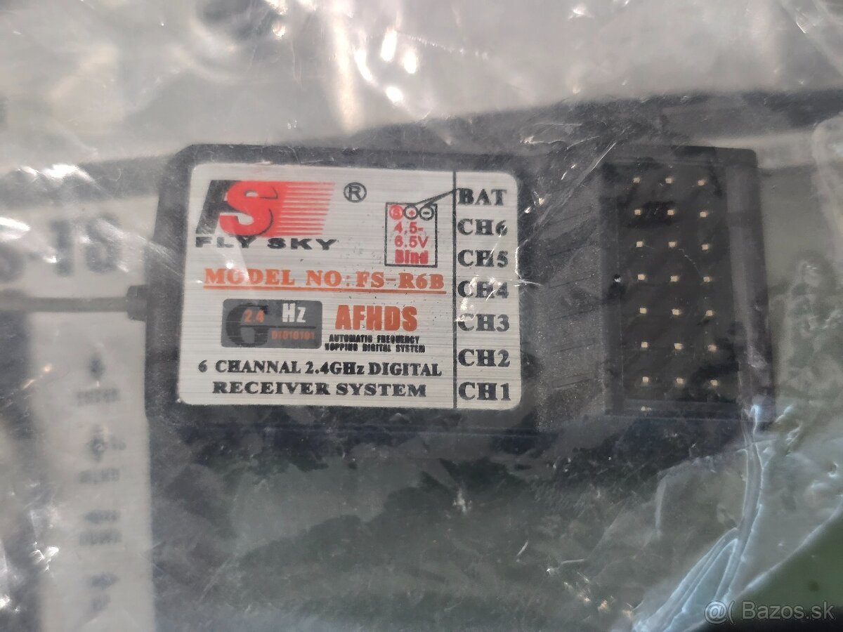 Flysky FS T6 vysielac a prijmac 40e - 2