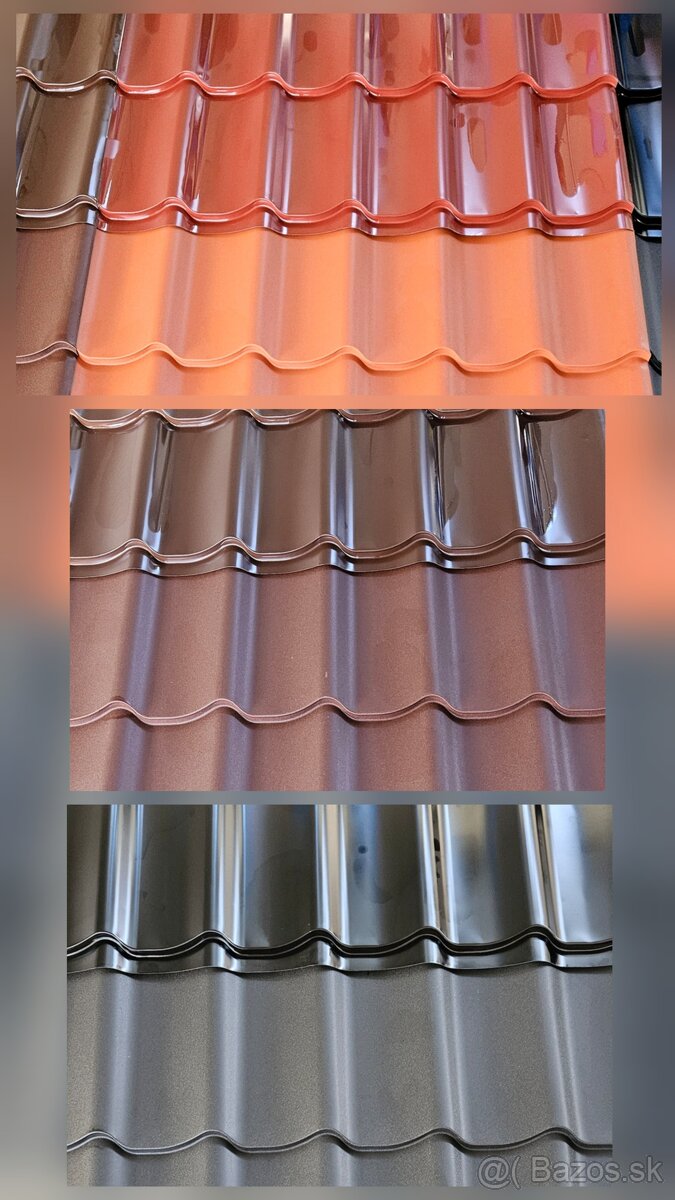 Plechová strešná krytina - 2