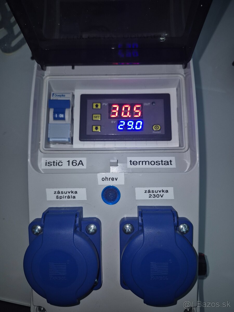 Termostat údiareň - 2