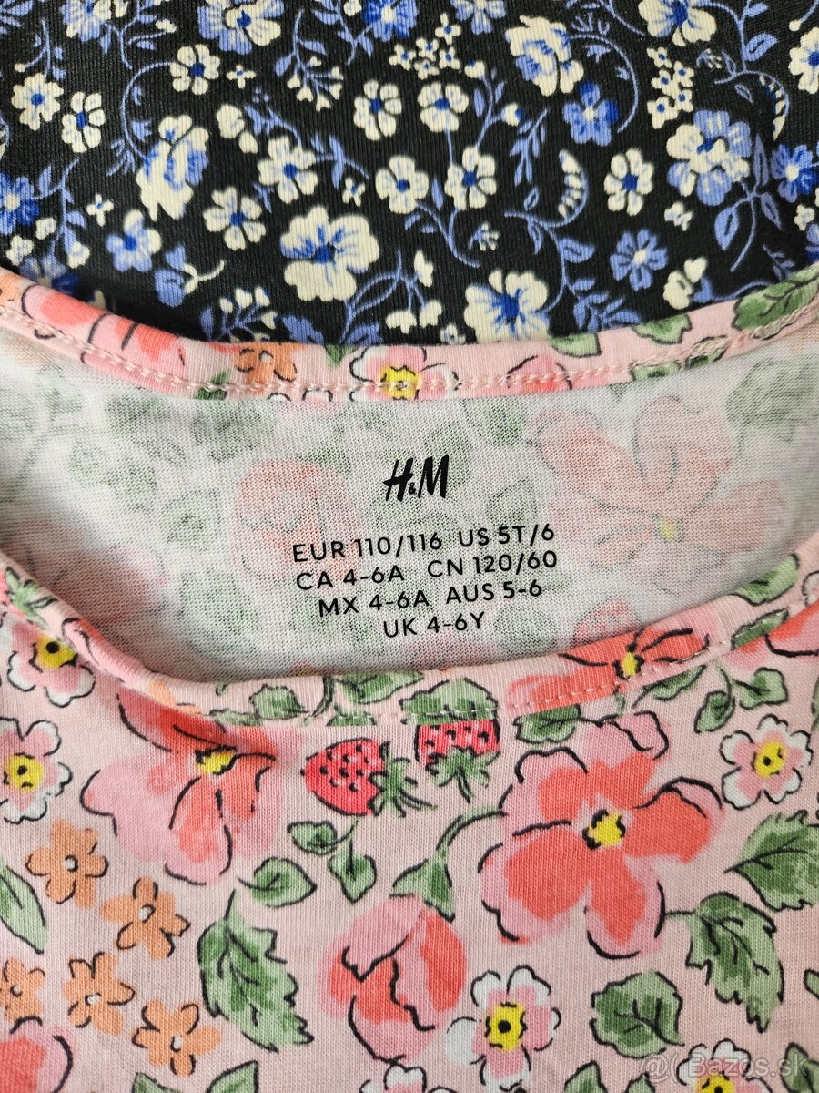 H&M tričká - 2