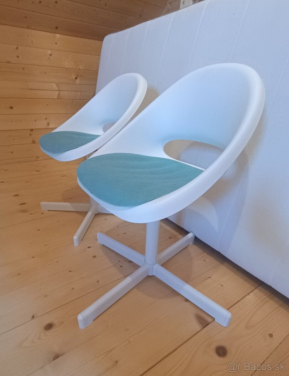 Detské IKEA stoličky LOBERGET/SIBBEN - 2