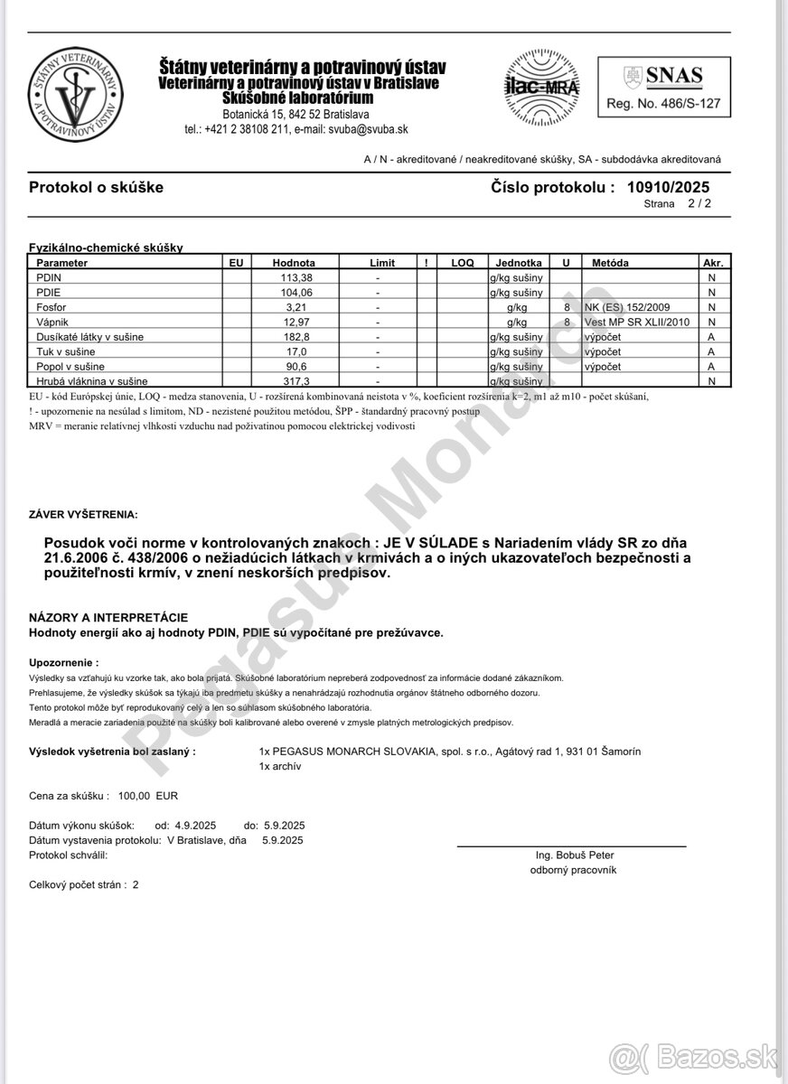Lucernové a Senné granule - 2