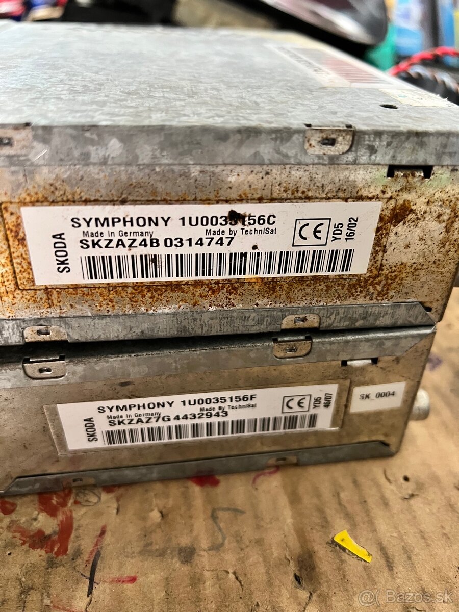 skoda symphomy radio - 2