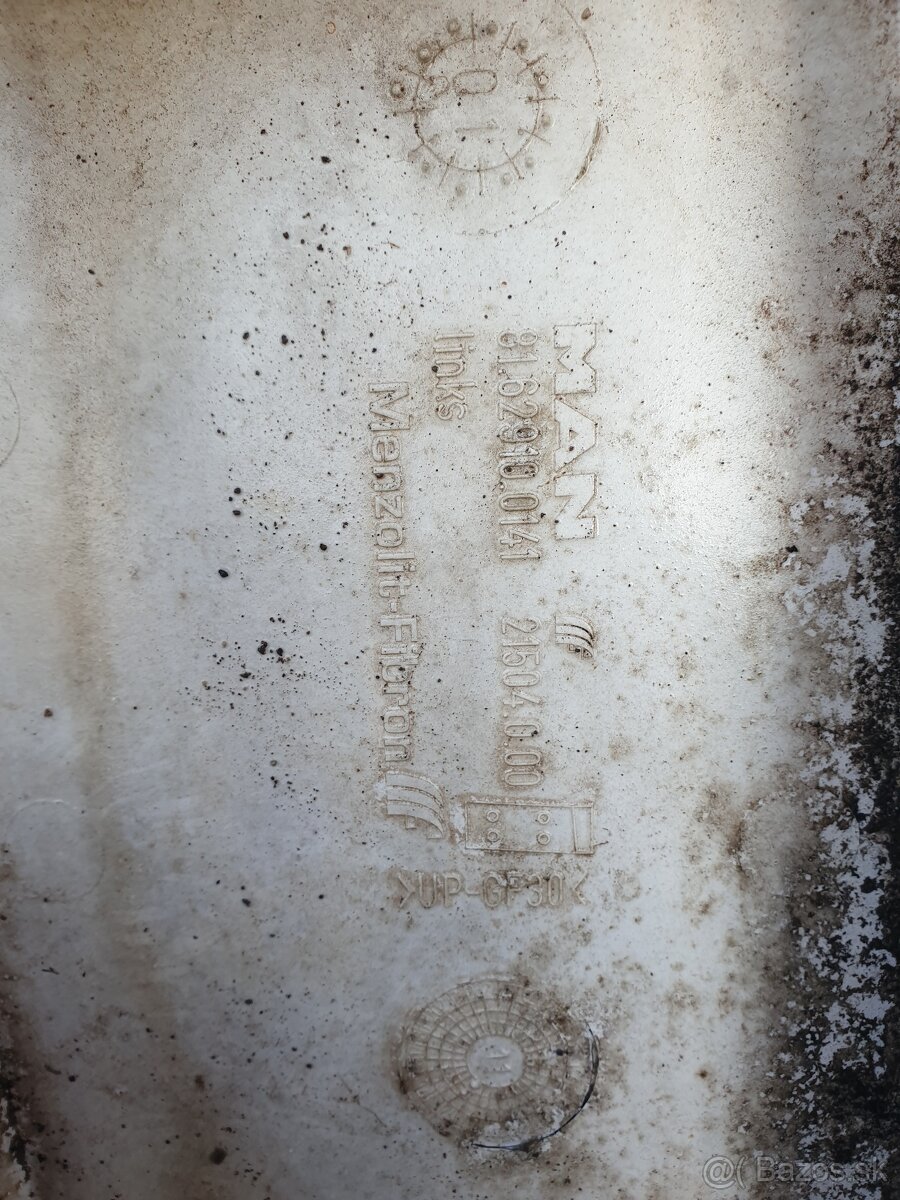 PLASTY na kabínu MAN - 2