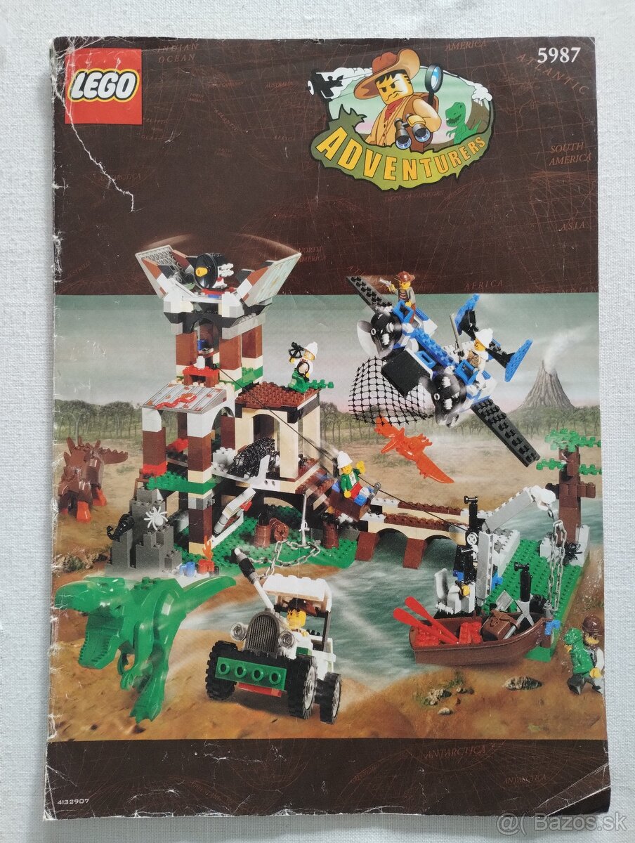 LEGO Adventurers 5987 Dino Research Compound - 2